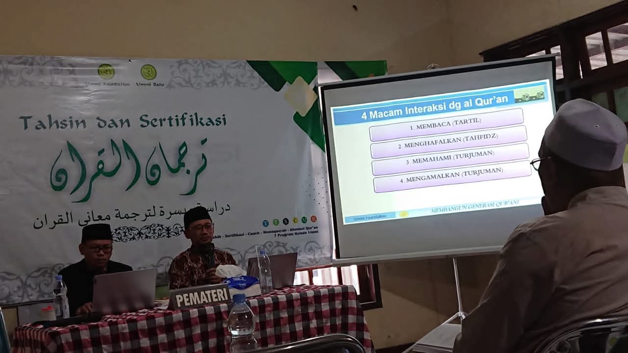 Gambar artikel TAHSIN & SERTIFIKASI TURJUMAN AL-QURAN METODE UMMI